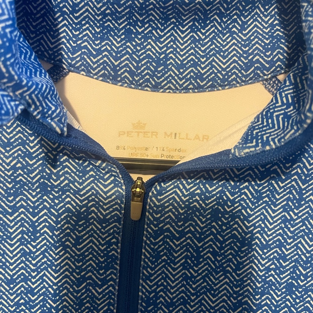 Peter Millar Chevron Blue Jacket - image 2